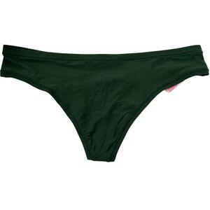 NWOT PINK Victoria's Secret Dark Green Panties